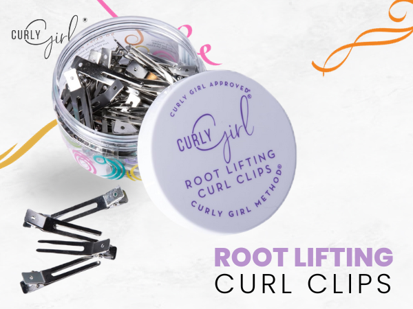 Curly Girl®, 50 Double Prong Root Lifting Curl Clips
