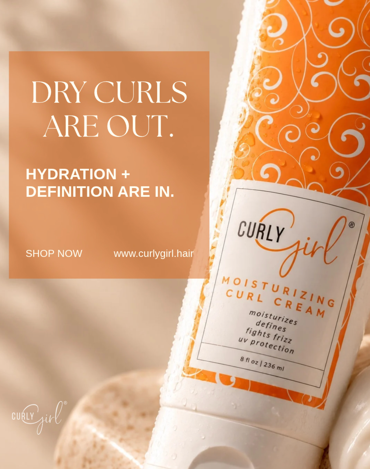 Curly Girl® Moisturizing Curl Cream
