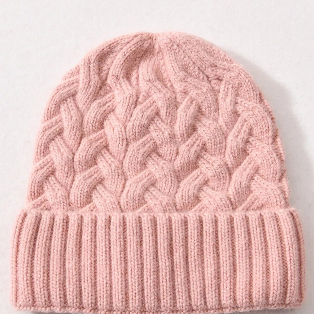 Curly Girl Method Approved Satin Lined Beanie - Skull Cap - Winter Hat- for Curly Hair, Winter Hat for Women with Satin Lining