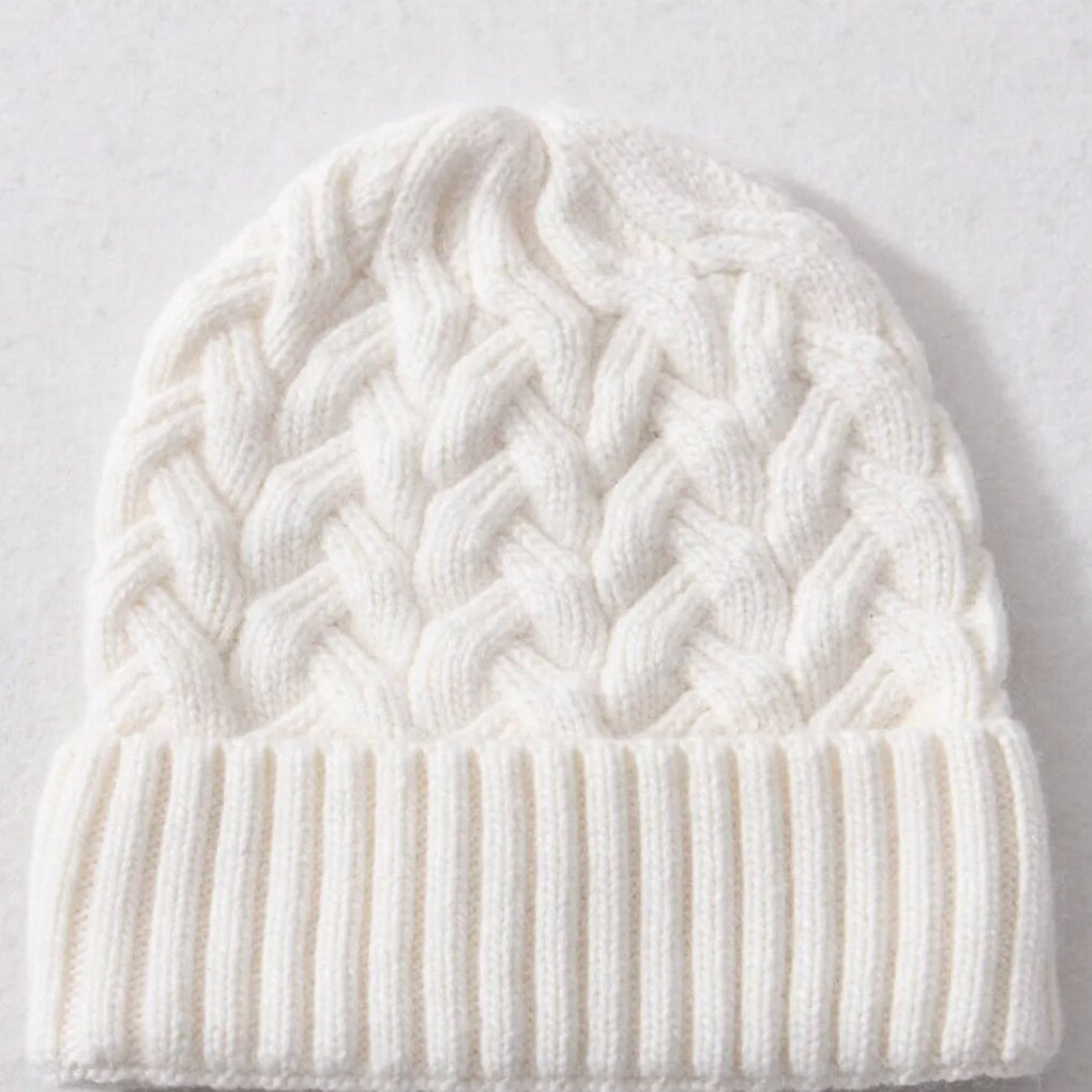 Curly Girl Method Approved Satin Lined Beanie - Skull Cap - Winter Hat- for Curly Hair, Winter Hat for Women with Satin Lining