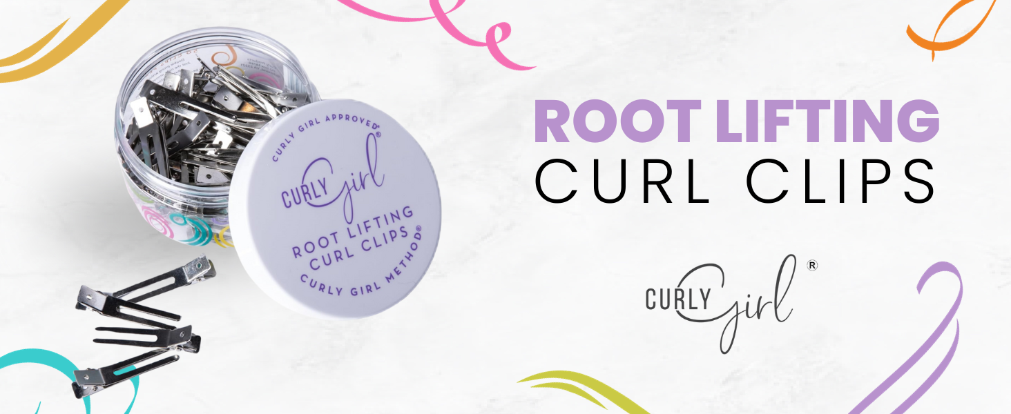 Curly Girl®, 50 Double Prong Root Lifting Curl Clips