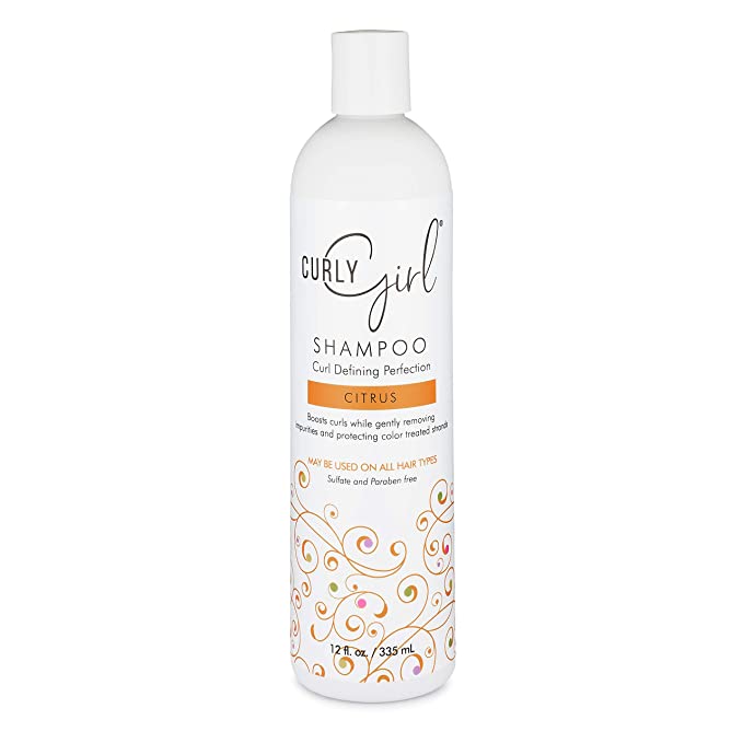 Curly Girl Shampoo, Sulfate and Paraben Free. Superior Curl Definition May Be Use On All Hair Types Gently Removes Ipurities Protects Color Treated Srands